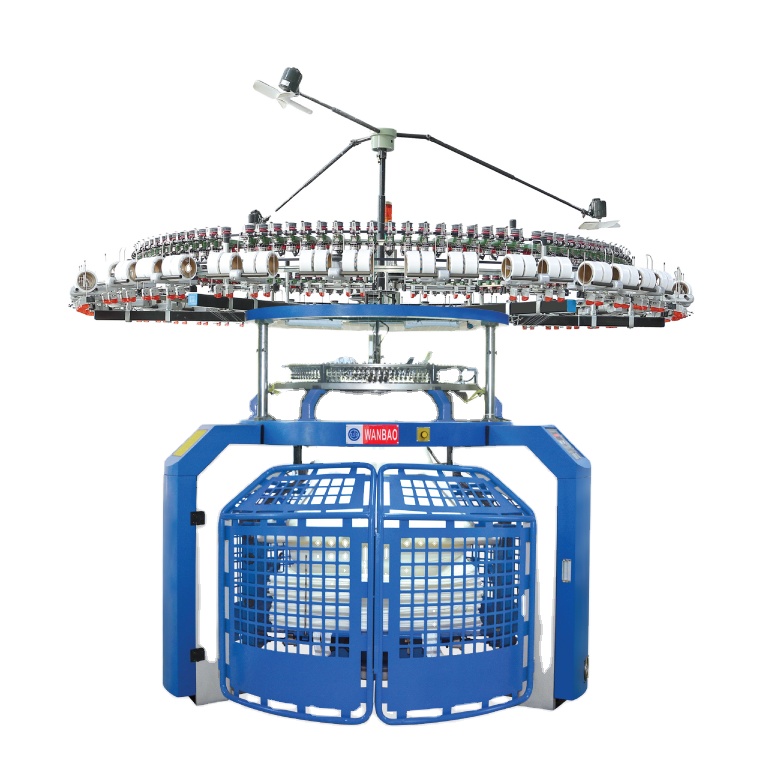 Single jersey circular knitting machine