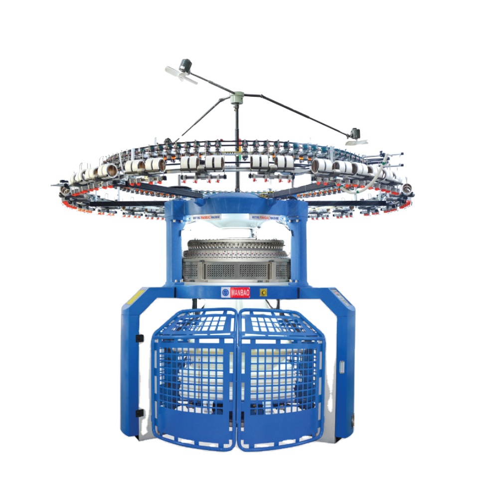 Double jersey jacquard circular knitting machine